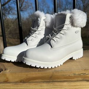 Lugz White Boots